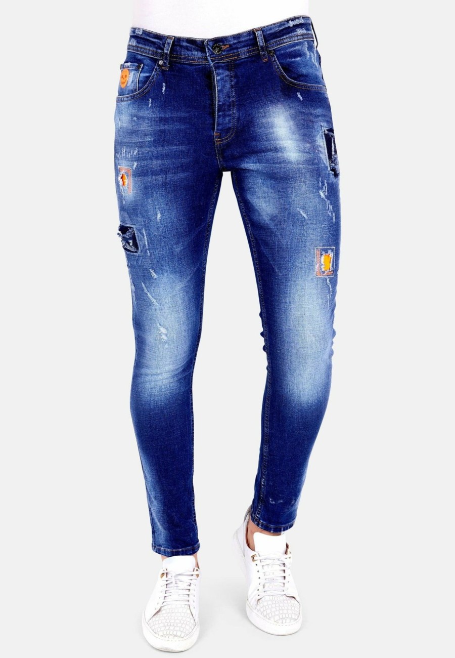 Vaqueros local fanatic | Jeans Hombre - Slim Fit - 1006 - Azul