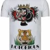 Camisetas local fanatic | Camiseta Hombre - Mcgregor Tattoo - Blanco