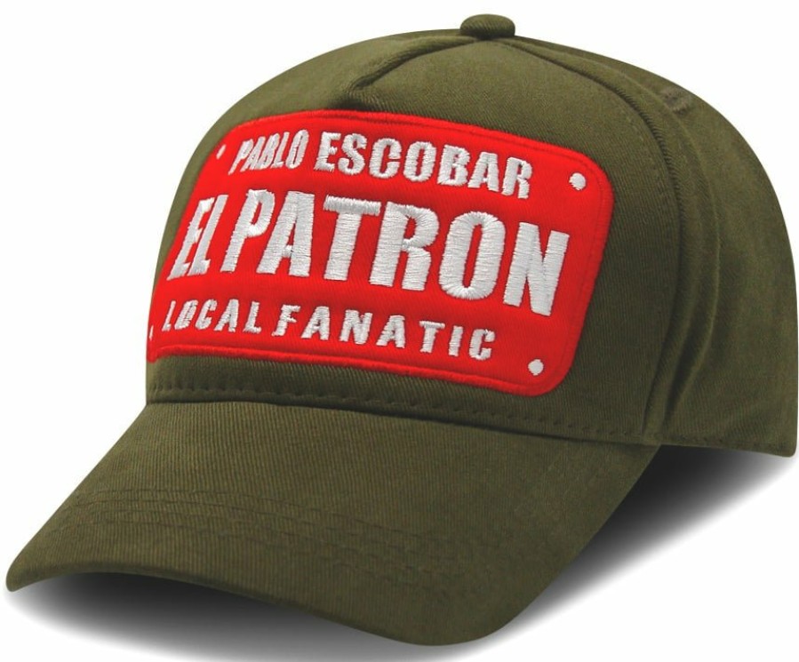 Gorras local fanatic | Gorras De Beisbol - Pablo Escobar - Verde