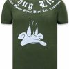 Camisetas local fanatic | Camiseta Hombre - Thug Life - Verde