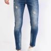 Vaqueros local fanatic | Jeans Hombre - Slim Fit - 1068 - Azul