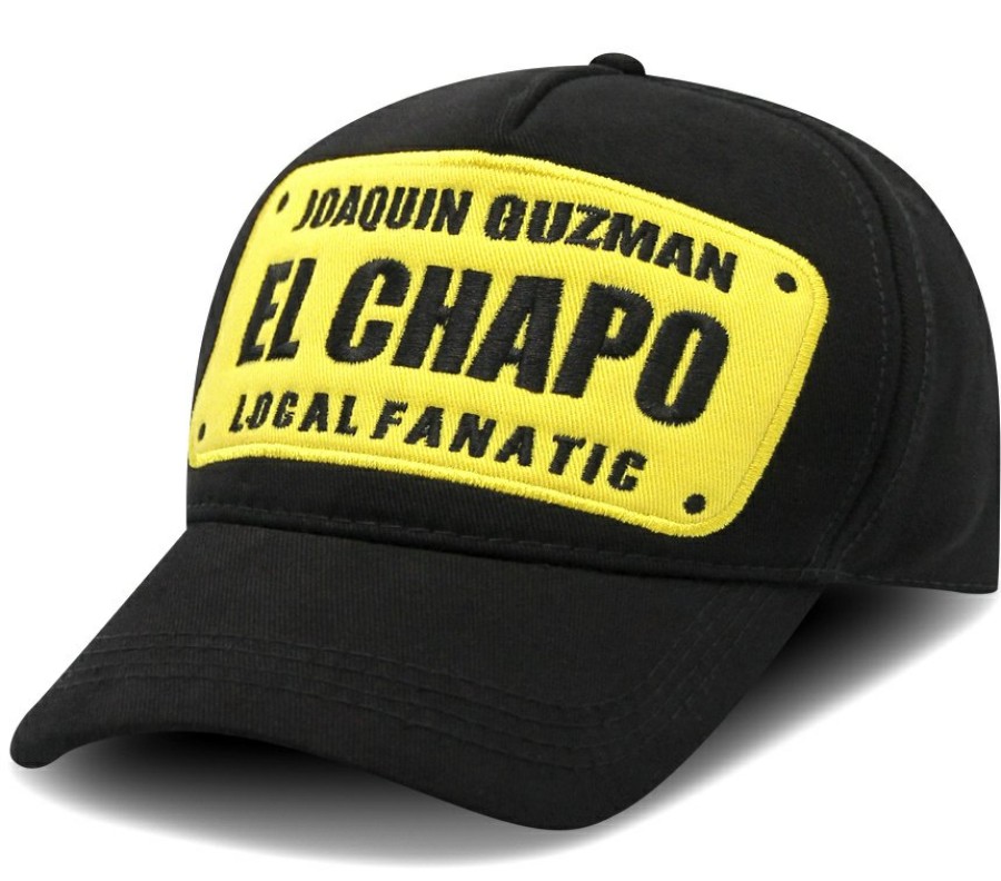 Gorras local fanatic | Gorras De Beisbol - El Chapo Guzman- Negro