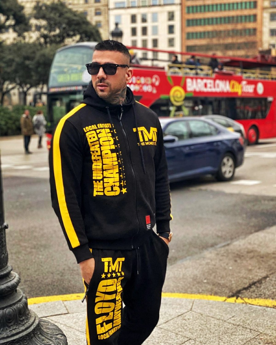 Chandals local fanatic | Chaqueta Chandal Hombres- Tmt Floyd Mayweather - Negro