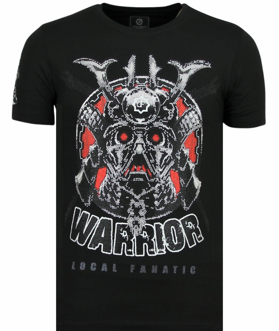 Camisetas local fanatic | Camiseta Hombre - Savage Samurai - Negro