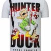 Camisetas local fanatic | Camiseta Hombre - Hunter Duck - Blanco