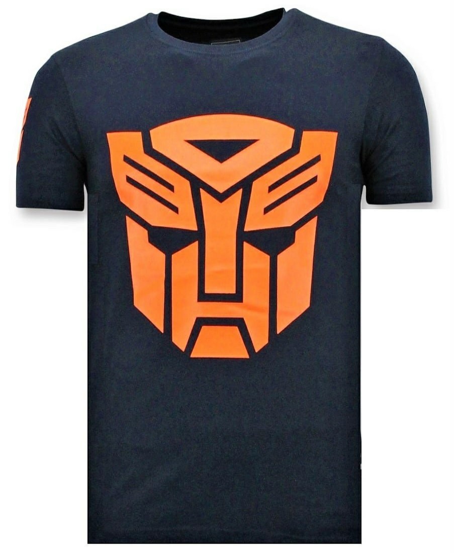 Camisetas local fanatic | Camiseta Hombre - Transformers - Azul