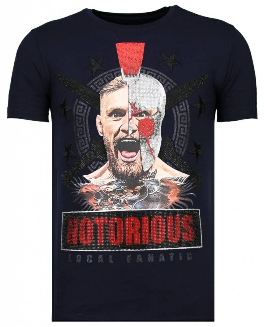 Camisetas local fanatic | Camiseta Hombre - Notorious Warrior - Azul