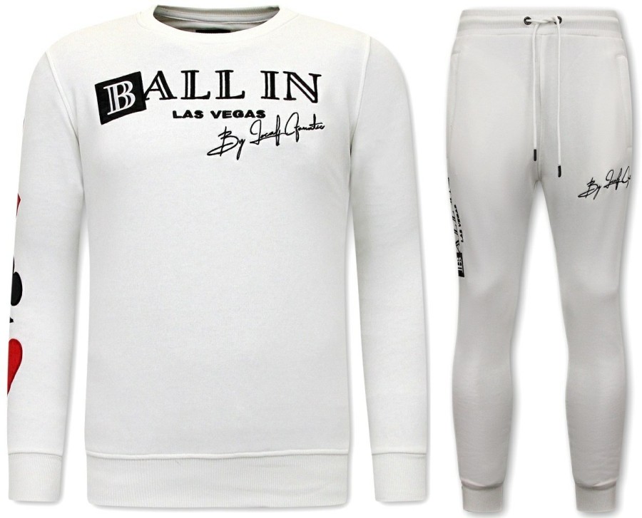 Chandals local fanatic | Chandal Hombres- Ballin Las Vegas - Blanco