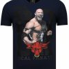 Camisetas local fanatic | Camiseta Hombre - The Rock - Azul