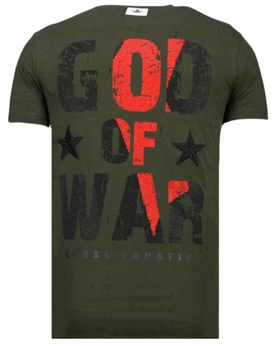 Camisetas local fanatic | Camiseta Hombre - God Of War - Verde