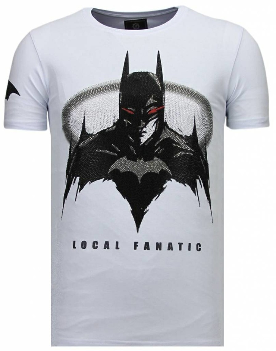 Camisetas local fanatic | Camiseta Hombre - Badman - Blanco