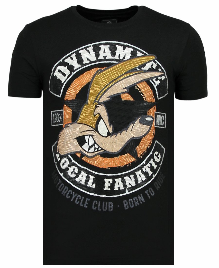 Camisetas local fanatic | Camiseta Hombre - Dynamite Coyote - Negro