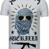 Camisetas local fanatic | Camiseta Hombre - Freedom Fighter - Blanco