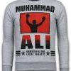 Sudaderas local fanatic | Sudadera Hombre - Muhammad Ali - Gris