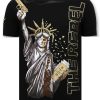 Camisetas local fanatic | Camiseta Hombre - The Rebel - Negro