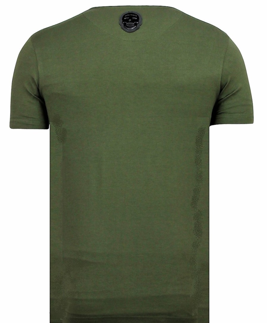 Camisetas local fanatic | Camiseta Hombre - Icons Vertical - Verde