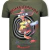 Camisetas local fanatic | Camiseta Hombre - Crime Empire - Verde