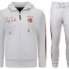 Chandals local fanatic | Chandal Hombres- Hooded Ribbon - Blanco / Rojo