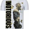 Camisetas local fanatic | Camiseta Hombre - Conor Mcgregor Notorious - Blanco