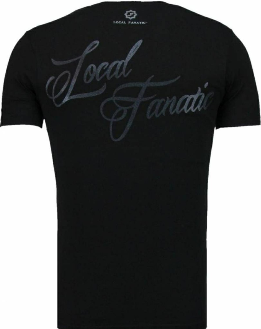 Camisetas local fanatic | Camiseta Hombre - Holy Mary - Negro