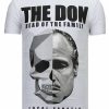 Camisetas local fanatic | Camiseta Hombre - The Don Skull - Blanco