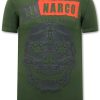 Camisetas local fanatic | Camiseta Hombre - El Narco - Verde