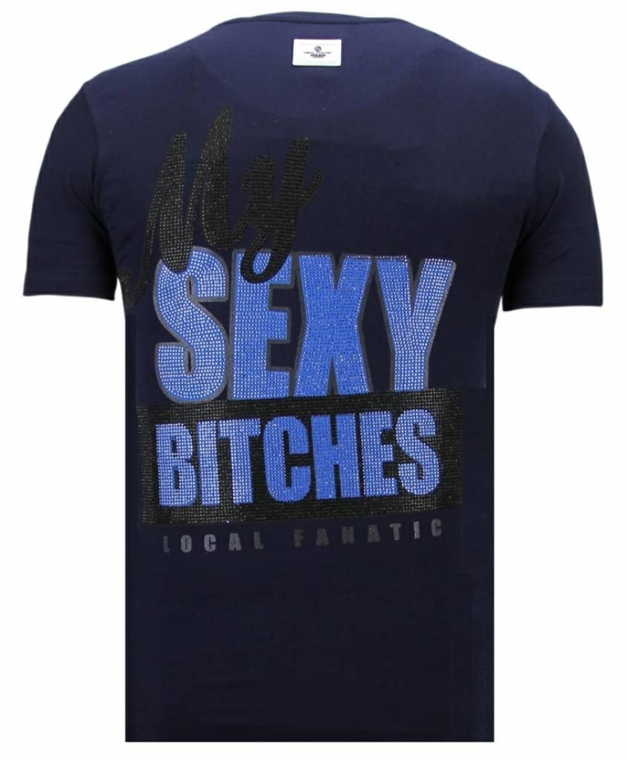 Camisetas local fanatic | Camiseta Hombre - Bad Girls Do It Better - Azul