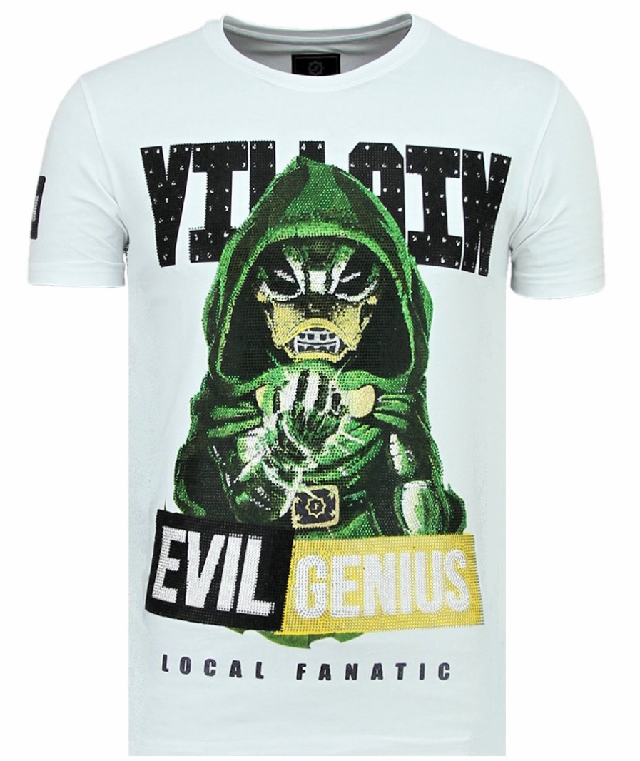 Camisetas local fanatic | Camiseta Hombre - Villain Duck - Blanco