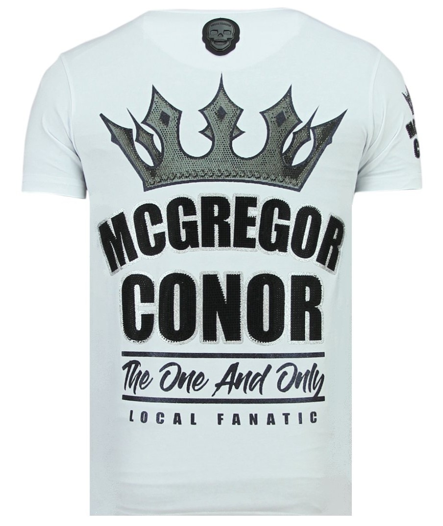 Camisetas local fanatic | Camiseta Hombre - King Notorious - Blanco