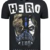 Camisetas local fanatic | Camiseta Hombre - Hero Mask - Negro