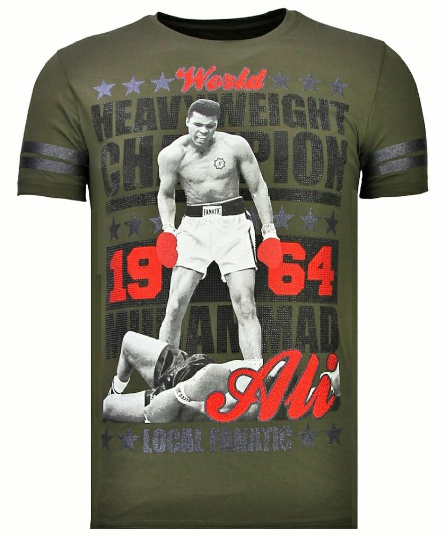 Camisetas local fanatic | Camiseta Hombre - Greatest Of All Time - Verde