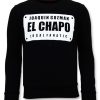 Sudaderas local fanatic | Sudadera Hombre - Joaquin Guzman El Chapo - Negro