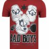 Camisetas local fanatic | Camiseta Hombre - Beagle Boys - Burdeos