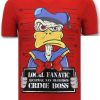 Camisetas local fanatic | Camiseta Hombre - Alcatraz Prisoner - Rojo