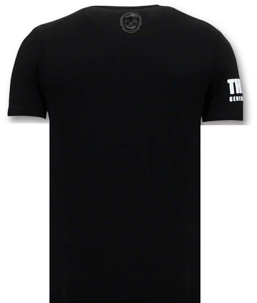 Camisetas local fanatic | Camiseta Hombre - Padrino Corleone - Negro