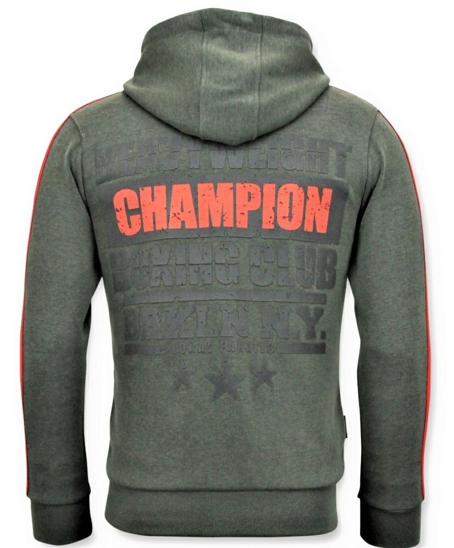 Chandals local fanatic | Chaqueta Chandal Hombres- Iron Mike Tyson - Verde