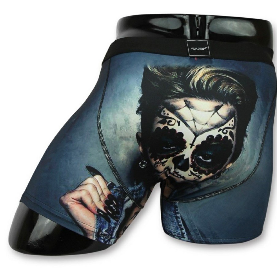 Boxers local fanatic | Boxer Hombre - Rockstar - Negro