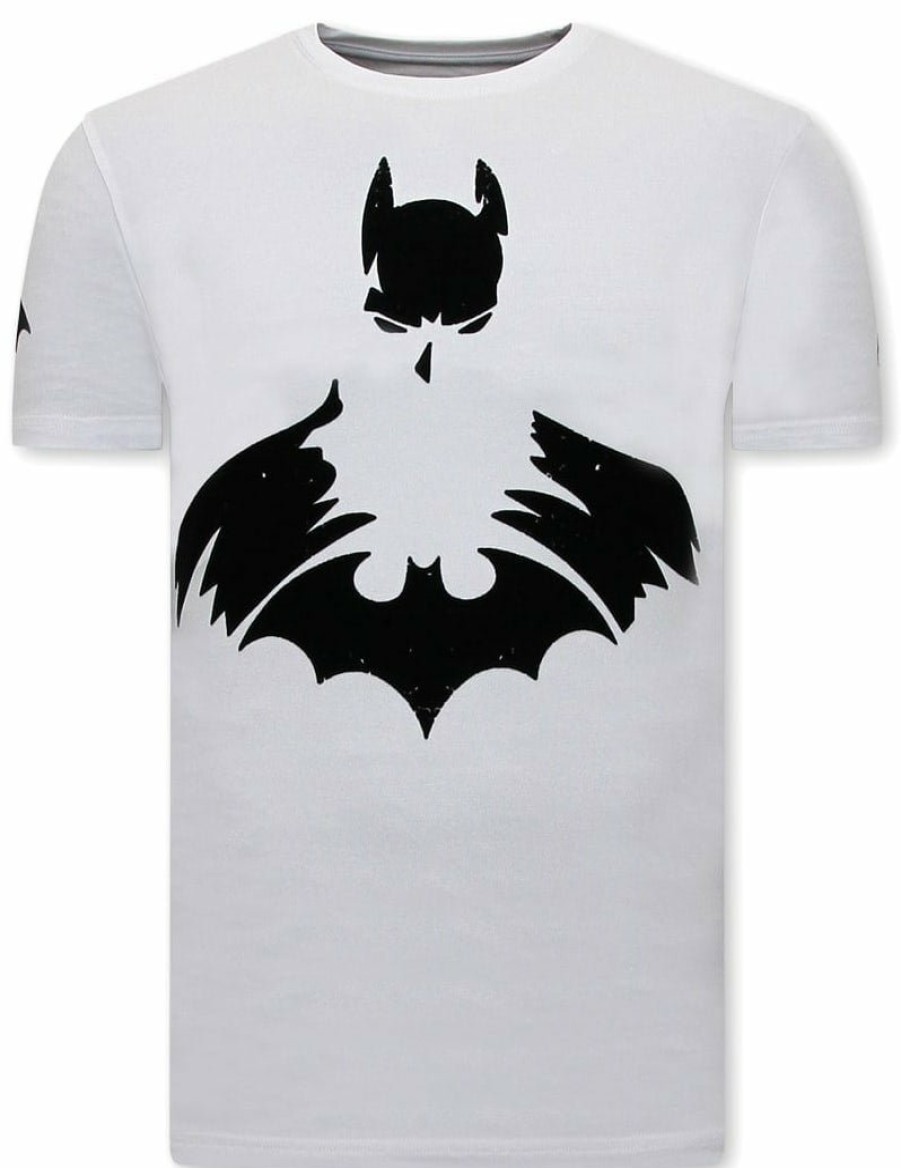 Camisetas local fanatic | Camiseta Hombre - Batman - Blanco