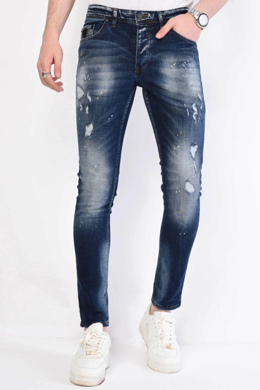 Vaqueros local fanatic | Jeans Hombre - Slim Fit - 1065 - Azul