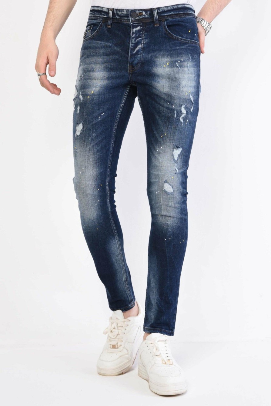 Vaqueros local fanatic | Jeans Hombre - Slim Fit - 1065 - Azul