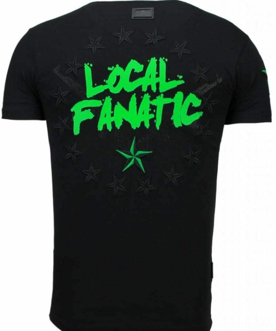 Camisetas local fanatic | Camiseta Hombre - Bad Boys Pinscher - Negro