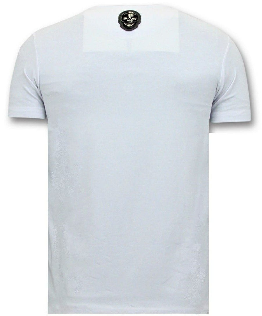 Camisetas local fanatic | Camiseta Hombre - Narcos - Blanco