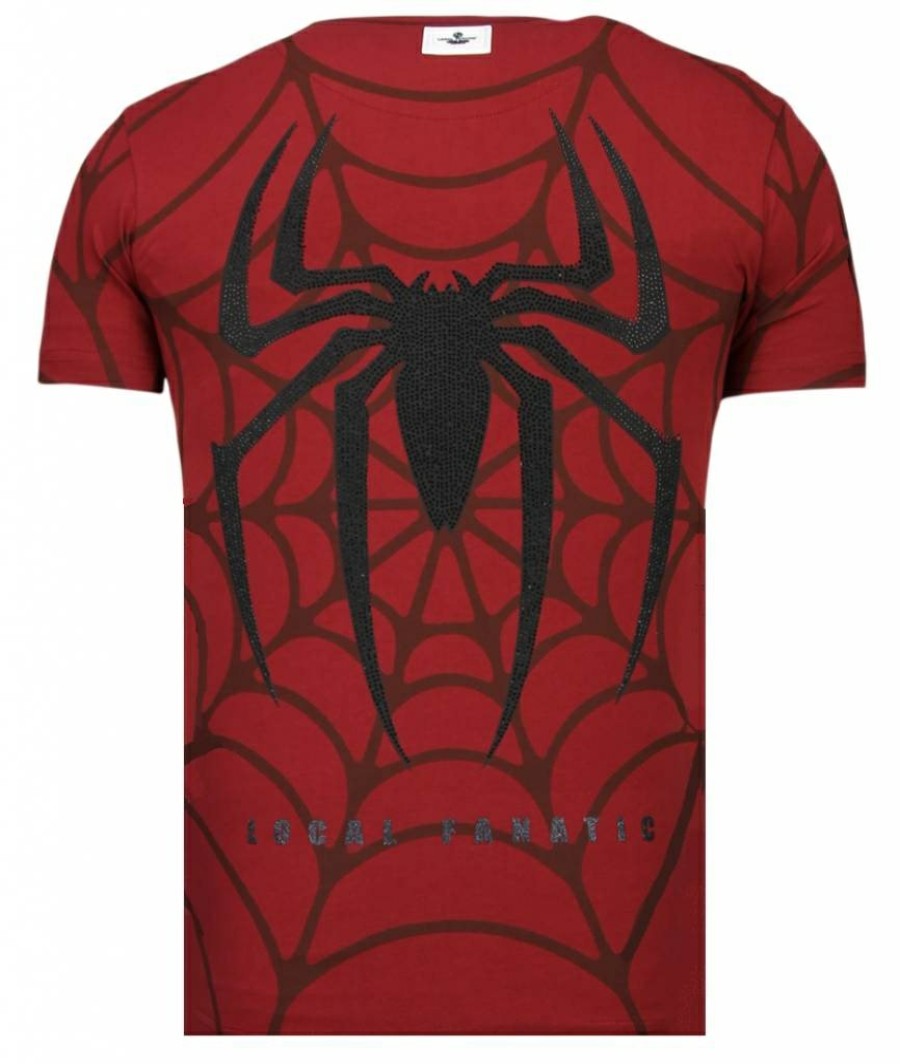 Camisetas local fanatic | Camiseta Hombre - The Beast Spider - Burdeos