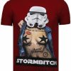 Camisetas local fanatic | Camiseta Hombre - Stormbitch - Burdeos