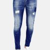 Vaqueros local fanatic | Jeans Hombre - Slim Fit - 1010 - Azul