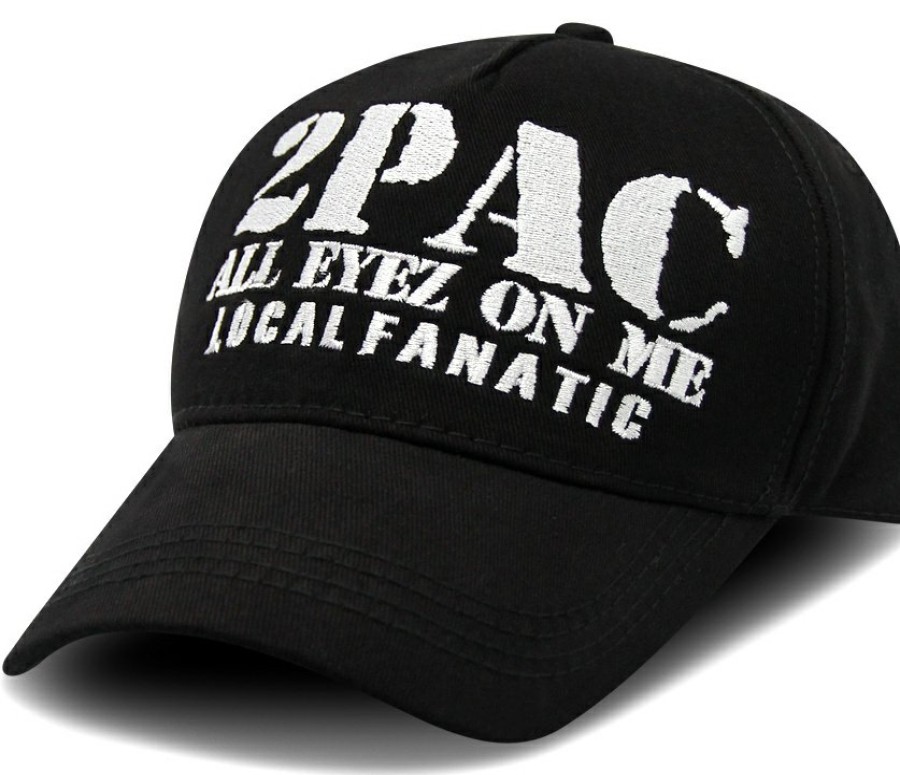 Gorras local fanatic | Gorras De Beisbol - Tupac - Negro