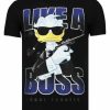 Camisetas local fanatic | Camiseta Hombre - Like A Boss - Negro