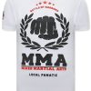 Camisetas local fanatic | Camiseta Hombre - Mma Fighter - Blanco